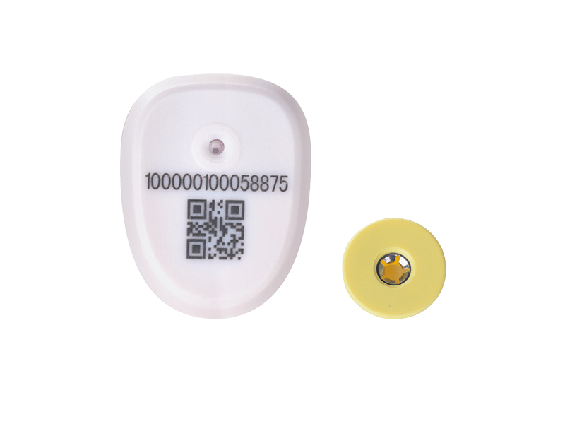 Etiqueta auricular RFID de 2,4 G